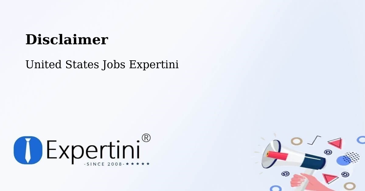 Disclaimer – Albertville - United States Jobs Expertini